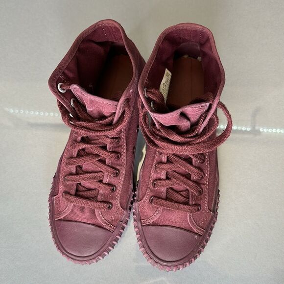 PF Flyers Vulcanized Posture foundation burgundy plum unisex W7.5/M6 (1508) - Picture 11 of 11